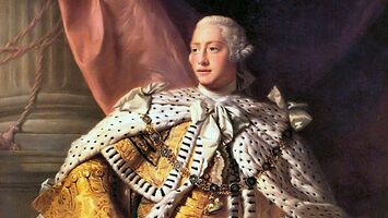 Section from a portrait of George III