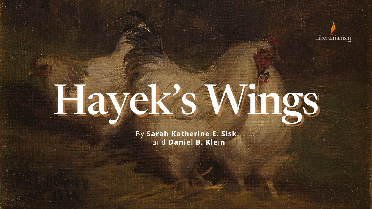 Sisk, Sarah - Hayek's Wings