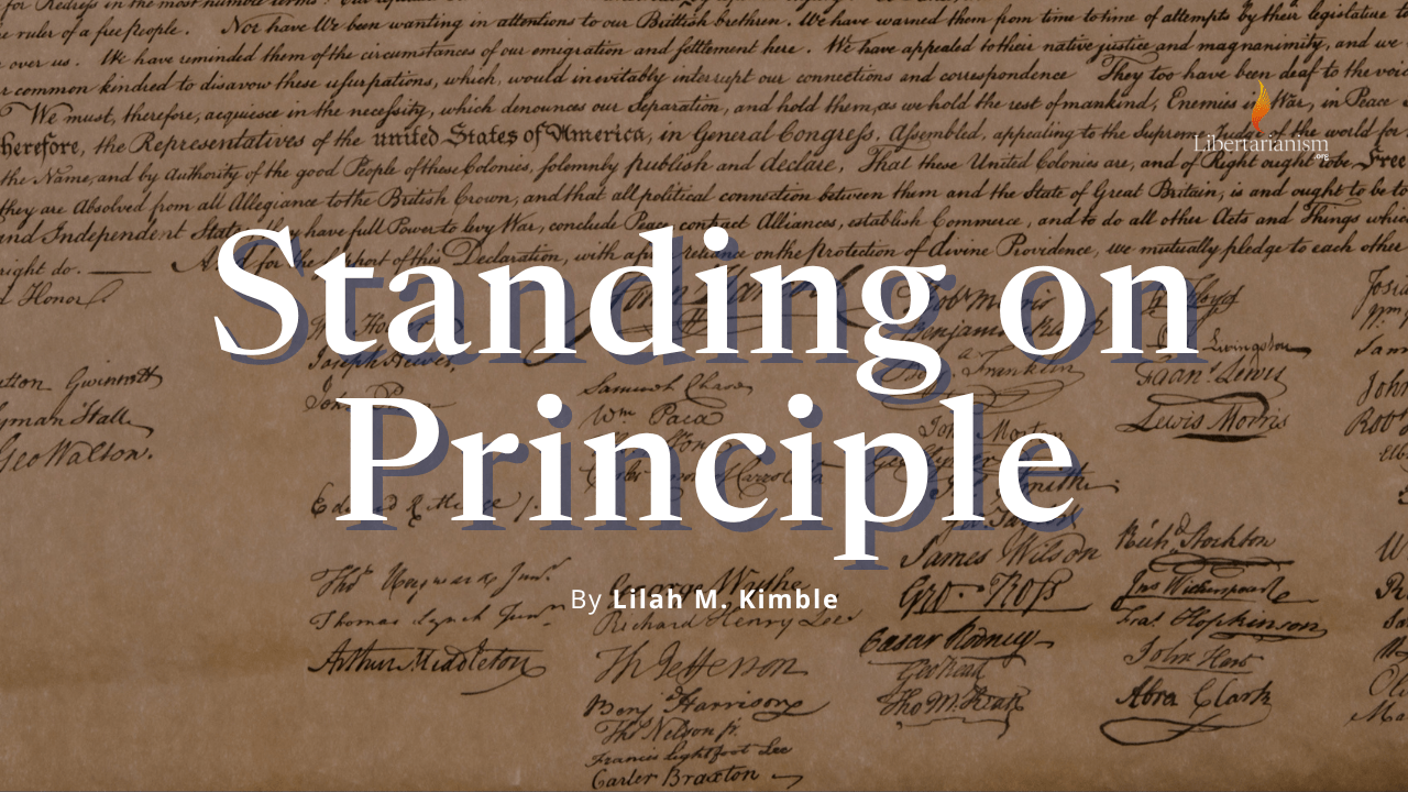 Kimble, Lilah - Standing on Principle