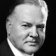 A photograph of Herbert Hoover