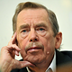 A photographic portrait of Vaclav Havel.