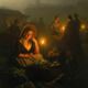 Night-Market In Amsterdam by Petrus van Schendel