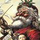  Portrait of Santa Claus by Thomas Nast, Published in Harper's Weekly, 1881