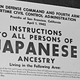 Exclusion Order posted at First and Front Streets in San Francisco.
