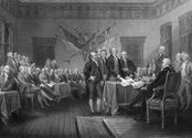 Declaration of Independence b&w