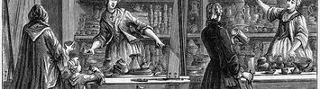 An eighteenth century merchant shop
