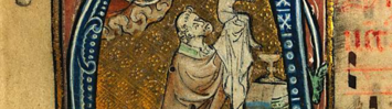 Medieval religious drawing