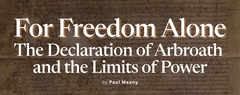 For Freedom Alone